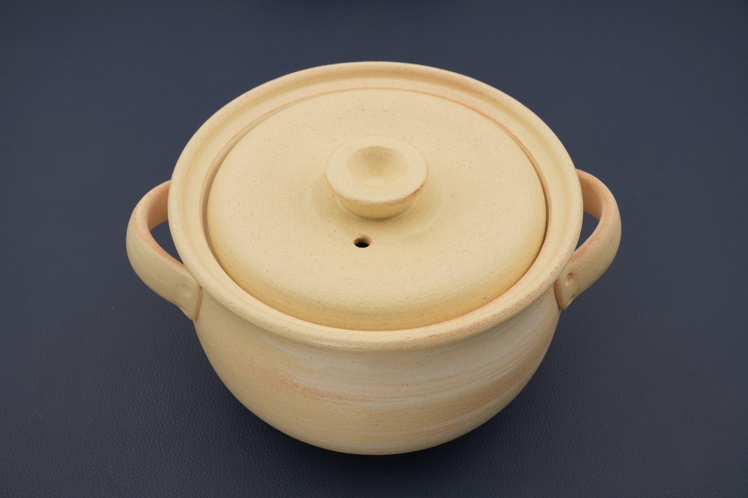 Nabe Rice Pot No.4 18cm Do Nabe (Clay Pot) Double Lid Rice Cooker Beige (SAJI) | JIU ...