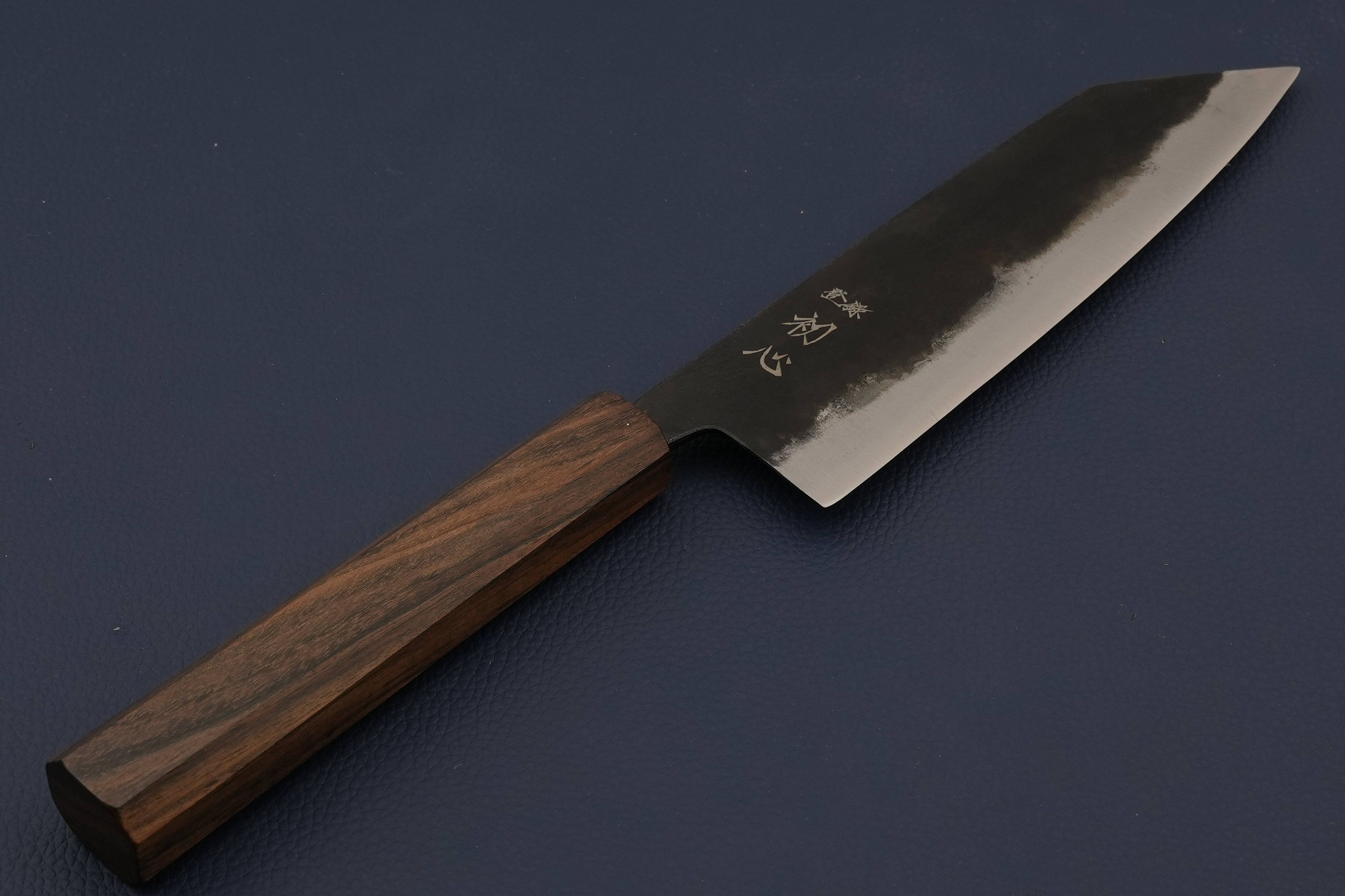 Bunka 165mm Blue 2 Kurouchi (Hatsukokoro Kurogane) | JIU Studio